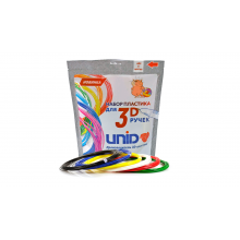 Набор пластика для 3D ручек UNID ABS-6 (6 цветов) ABS6